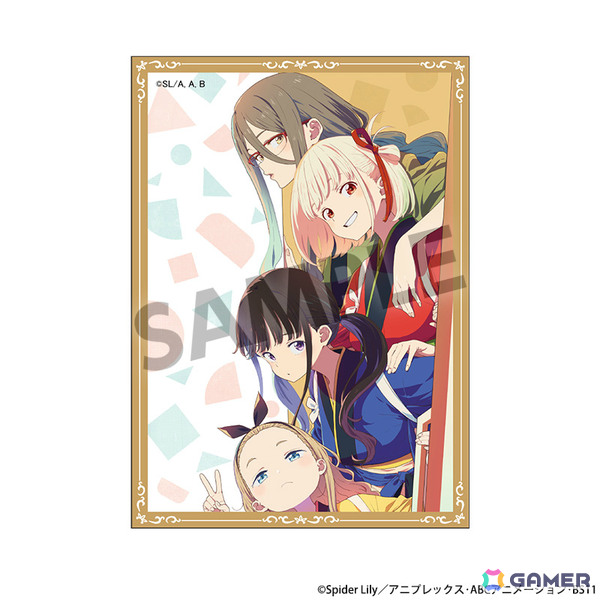 ショートムービー「リコリス・リコイル Friends are thieves of time.」のキービジュアルや各話ビジュアルを使ったグッズが登場！の画像8