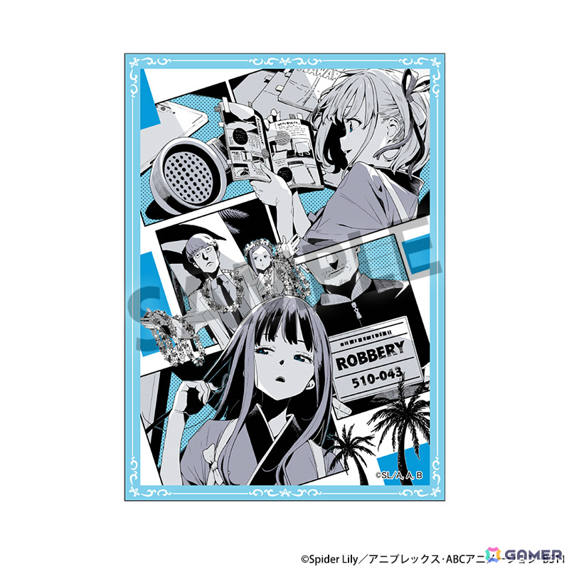 ショートムービー「リコリス・リコイル Friends are thieves of time.」のキービジュアルや各話ビジュアルを使ったグッズが登場！の画像