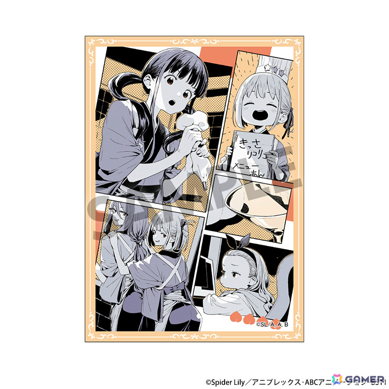 ショートムービー「リコリス・リコイル Friends are thieves of time.」のキービジュアルや各話ビジュアルを使ったグッズが登場！の画像