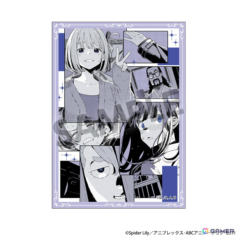 ショートムービー「リコリス・リコイル Friends are thieves of time.」のキービジュアルや各話ビジュアルを使ったグッズが登場！の画像