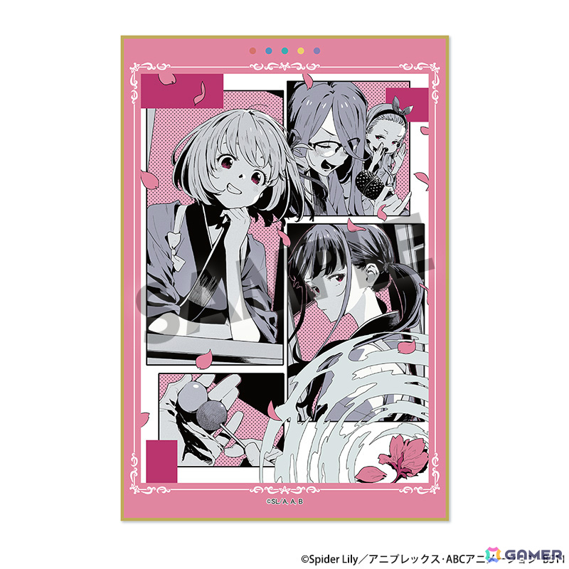 ショートムービー「リコリス・リコイル Friends are thieves of time.」のキービジュアルや各話ビジュアルを使ったグッズが登場！の画像