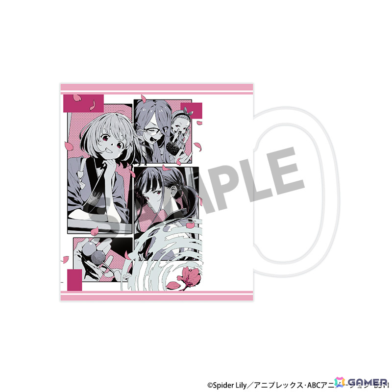 ショートムービー「リコリス・リコイル Friends are thieves of time.」のキービジュアルや各話ビジュアルを使ったグッズが登場！の画像