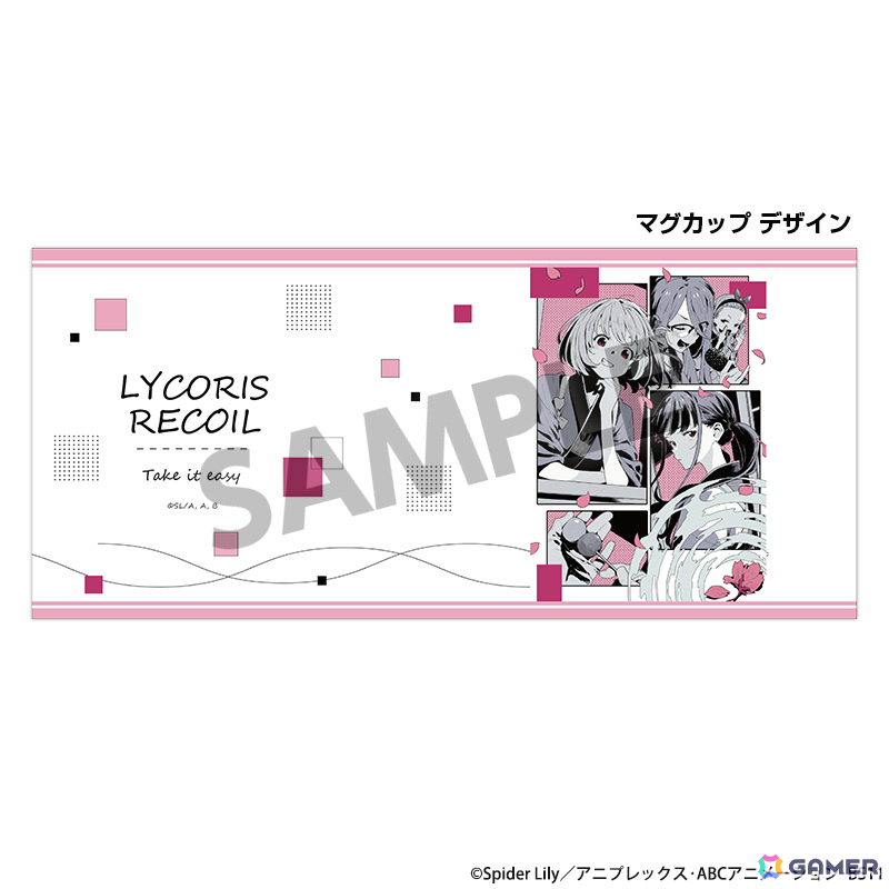 ショートムービー「リコリス・リコイル Friends are thieves of time.」のキービジュアルや各話ビジュアルを使ったグッズが登場！の画像