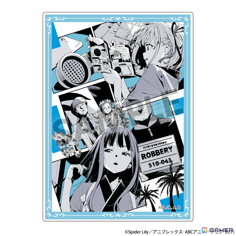 ショートムービー「リコリス・リコイル Friends are thieves of time.」のキービジュアルや各話ビジュアルを使ったグッズが登場！の画像