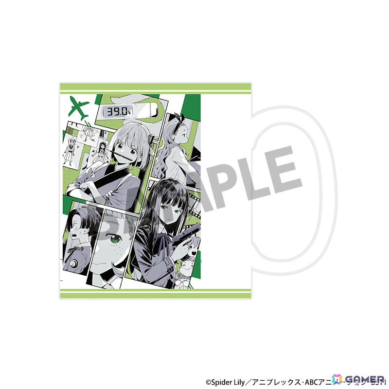 ショートムービー「リコリス・リコイル Friends are thieves of time.」のキービジュアルや各話ビジュアルを使ったグッズが登場！の画像