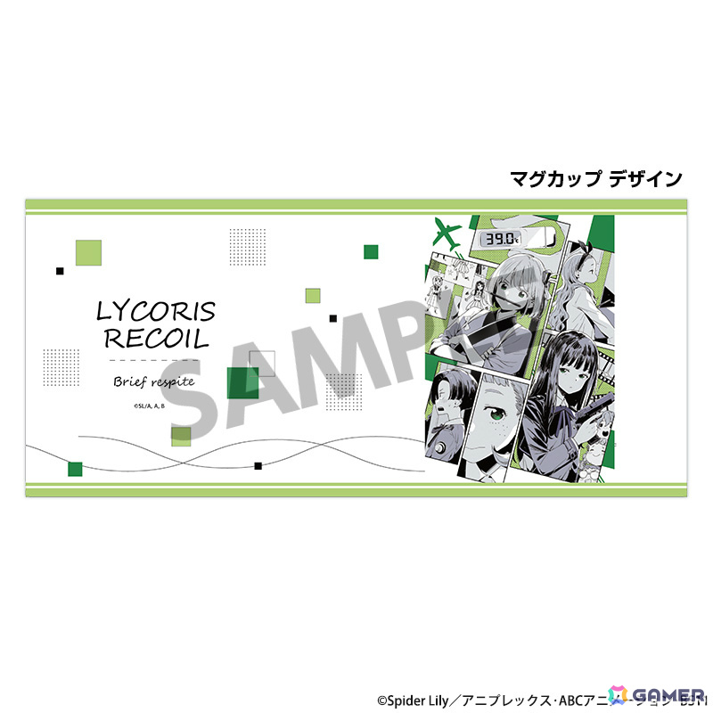 ショートムービー「リコリス・リコイル Friends are thieves of time.」のキービジュアルや各話ビジュアルを使ったグッズが登場！の画像