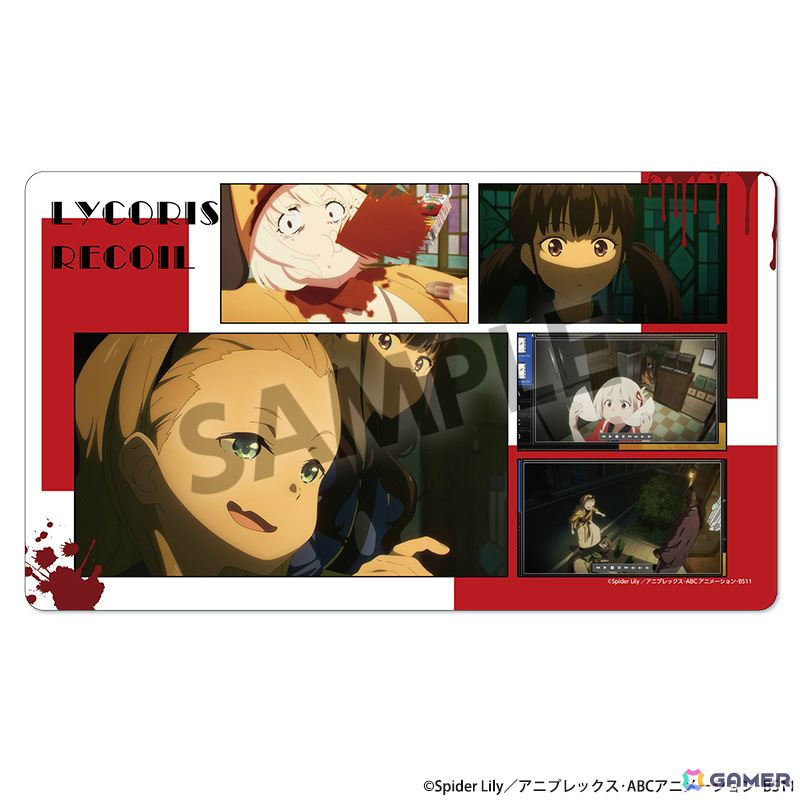 ショートムービー「リコリス・リコイル Friends are thieves of time.」のキービジュアルや各話ビジュアルを使ったグッズが登場！の画像