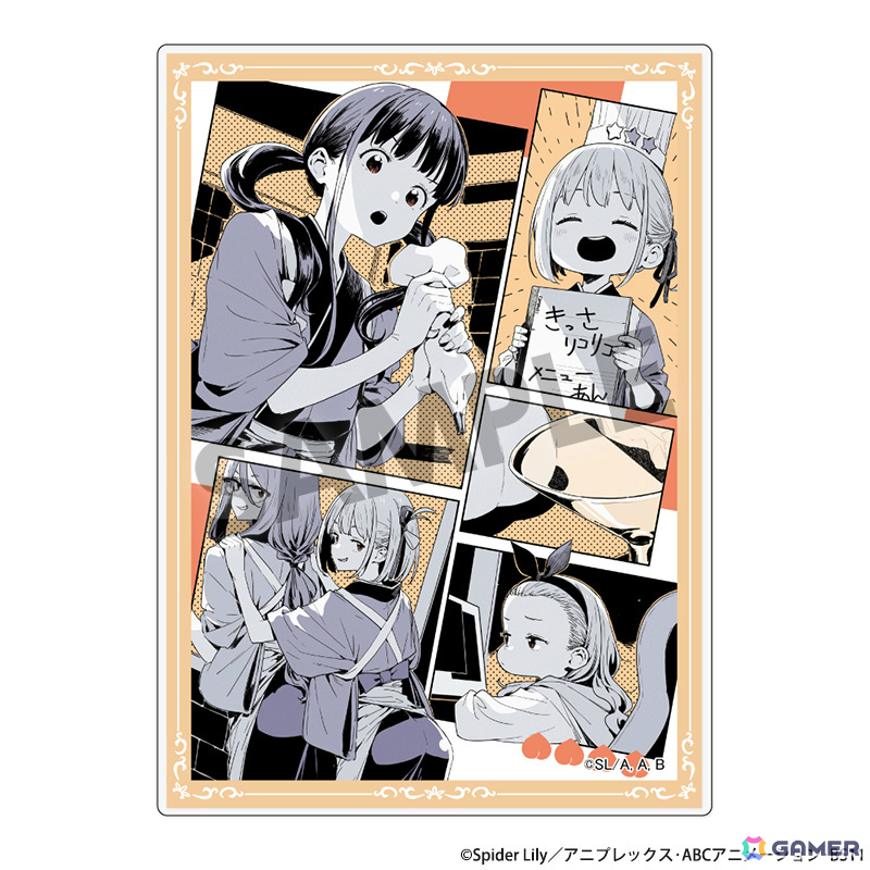 ショートムービー「リコリス・リコイル Friends are thieves of time.」のキービジュアルや各話ビジュアルを使ったグッズが登場！の画像