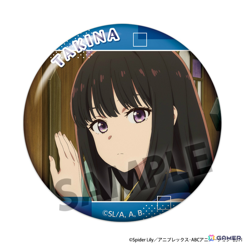 ショートムービー「リコリス・リコイル Friends are thieves of time.」のキービジュアルや各話ビジュアルを使ったグッズが登場！の画像