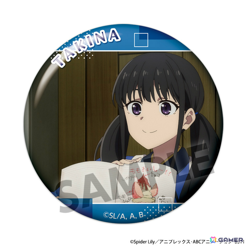 ショートムービー「リコリス・リコイル Friends are thieves of time.」のキービジュアルや各話ビジュアルを使ったグッズが登場！の画像