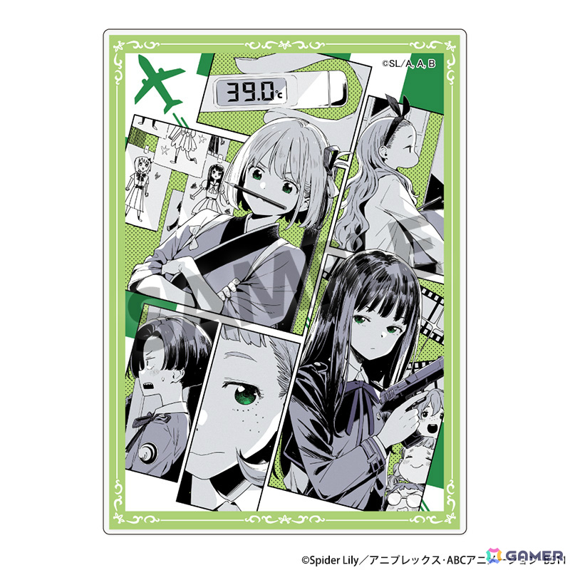 ショートムービー「リコリス・リコイル Friends are thieves of time.」のキービジュアルや各話ビジュアルを使ったグッズが登場！の画像