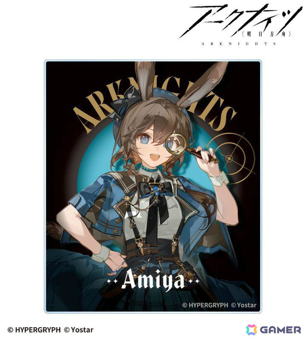 「アークナイツ」×「推し旅／JR東海」コラボアイテムの受注受付がAMNIBUSで開始！探偵風なアーミヤたちがA5アクリルパネルやアクスタなどのグッズにの画像7