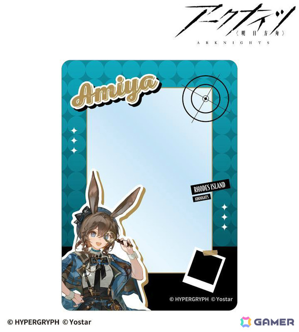 「アークナイツ」×「推し旅／JR東海」コラボアイテムの受注受付がAMNIBUSで開始！探偵風なアーミヤたちがA5アクリルパネルやアクスタなどのグッズにの画像8