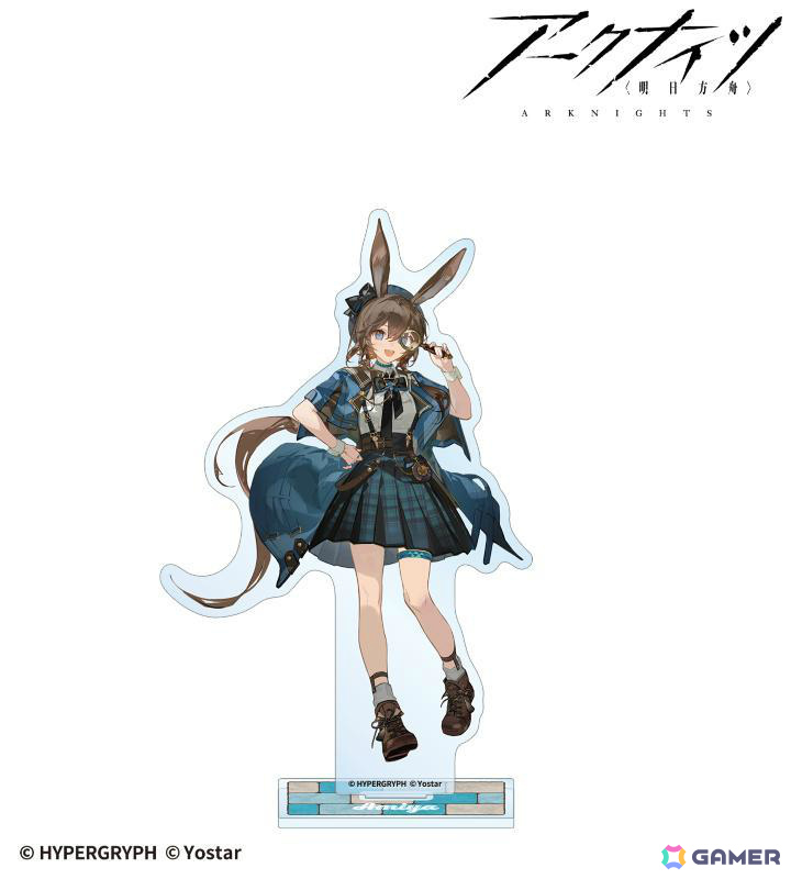 「アークナイツ」×「推し旅／JR東海」コラボアイテムの受注受付がAMNIBUSで開始！探偵風なアーミヤたちがA5アクリルパネルやアクスタなどのグッズにの画像