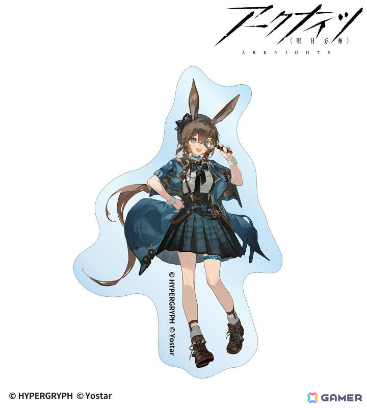 「アークナイツ」×「推し旅／JR東海」コラボアイテムの受注受付がAMNIBUSで開始！探偵風なアーミヤたちがA5アクリルパネルやアクスタなどのグッズにの画像