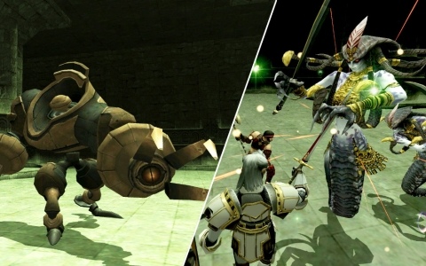 「FFXI」アンバスケードにドール族とメデゥーサ族が再登場！経験値＆装備強化ウマ「午」キャンペーンも1月16日より開催