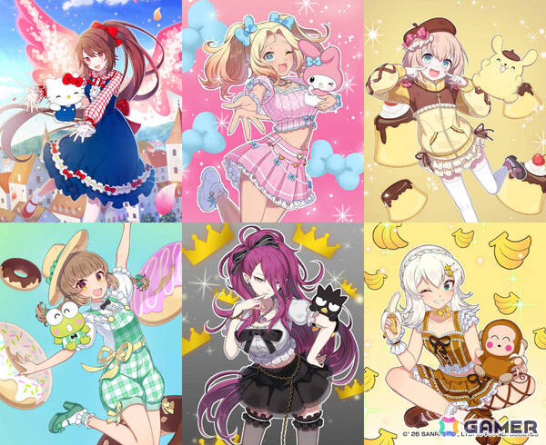 「ごまおつ」サンリオキャラクターズとのコラボイベントが開催！ハローキティ×ラナン、マイメロディ×カルミアなどのコラボキャラをゲットしようの画像2