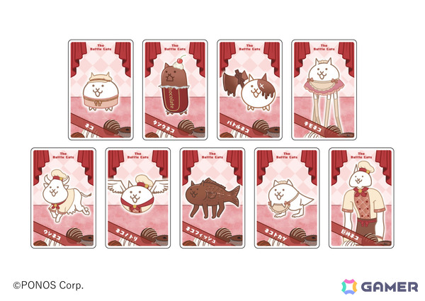 「にゃんこ大戦争」バレンタインをテーマにしたコラボカフェが2月4日よりand GALLERY有楽町店・なんば店・名古屋2号店で開催！の画像12