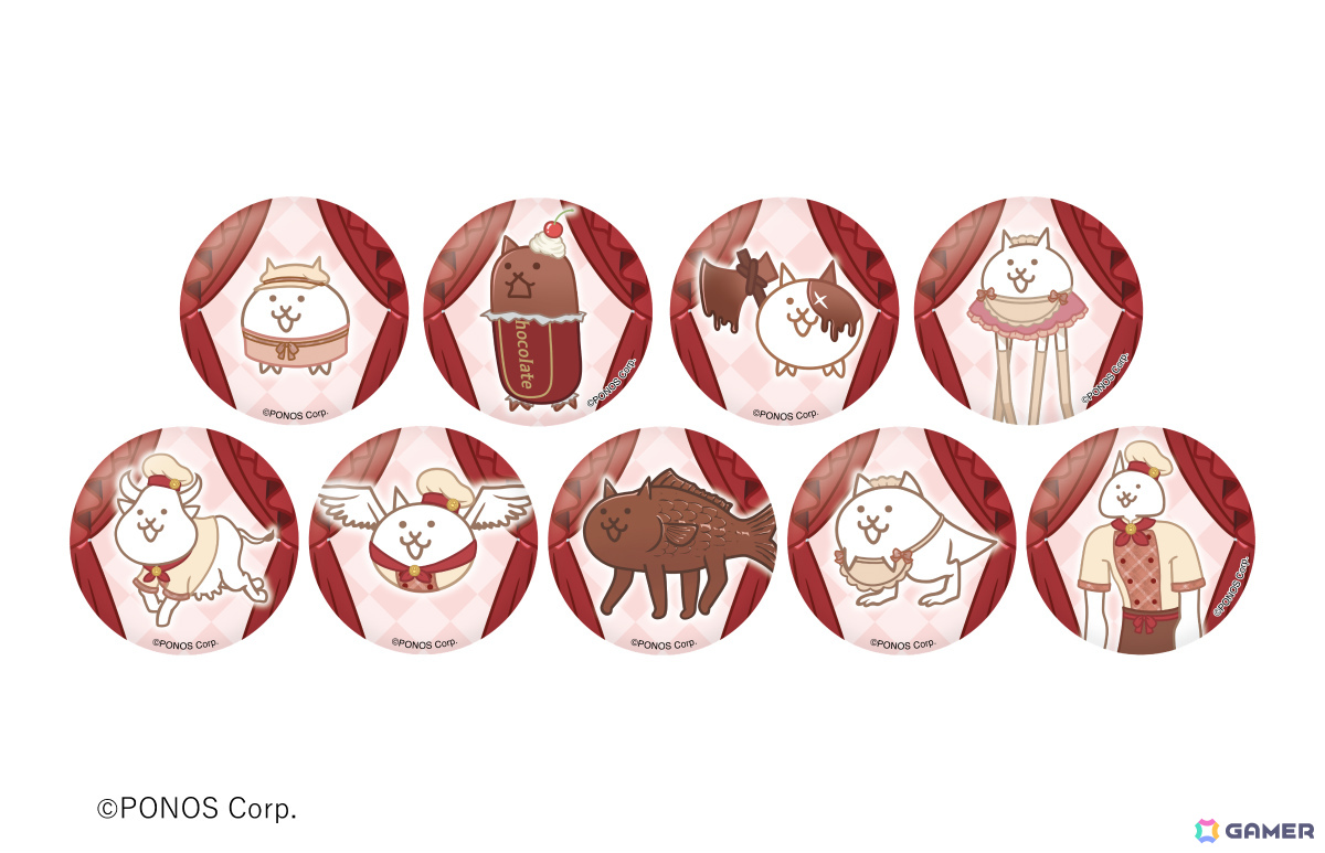 「にゃんこ大戦争」バレンタインをテーマにしたコラボカフェが2月4日よりand GALLERY有楽町店・なんば店・名古屋2号店で開催!の画像