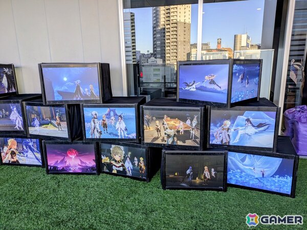 「原神」Luna IVリリース記念オフラインイベントの東京会場をレポート！ナド・クライのストーリー振り返りやヒーシ島のモチーフ、施設の限定ライトアップもの画像12