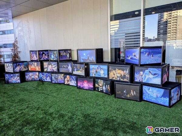 「原神」Luna IVリリース記念オフラインイベントの東京会場をレポート！ナド・クライのストーリー振り返りやヒーシ島のモチーフ、施設の限定ライトアップもの画像9