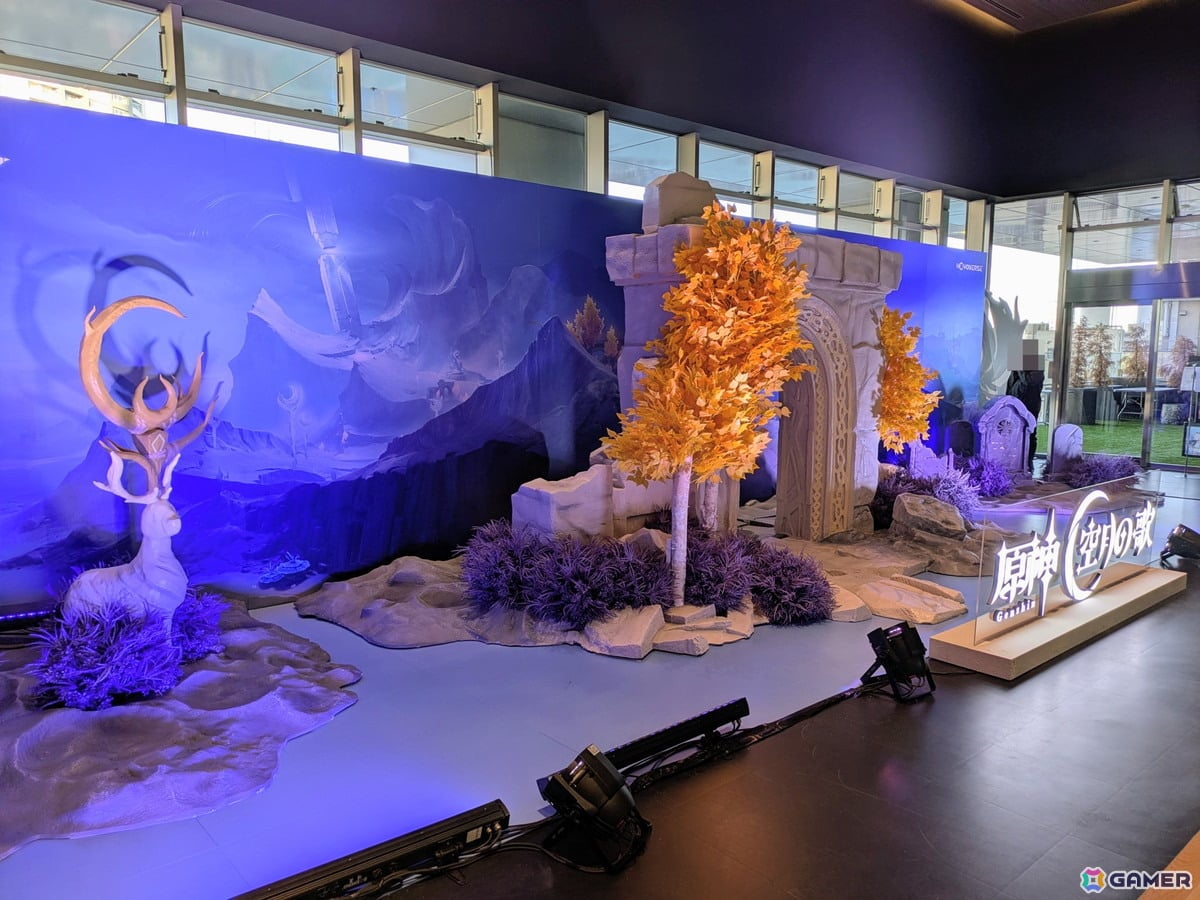 「原神」Luna IVリリース記念オフラインイベントの東京会場をレポート！ナド・クライのストーリー振り返りやヒーシ島のモチーフ、施設の限定ライトアップもの画像