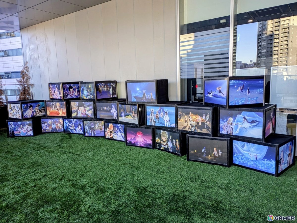 「原神」Luna IVリリース記念オフラインイベントの東京会場をレポート！ナド・クライのストーリー振り返りやヒーシ島のモチーフ、施設の限定ライトアップもの画像