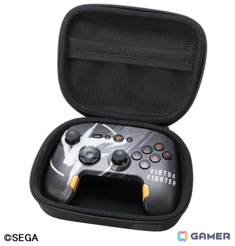 「バーチャファイター」のロゴがデザインされた軽量＆丈夫なEVA製コントローラー収納ケースが2月下旬に発売！の画像