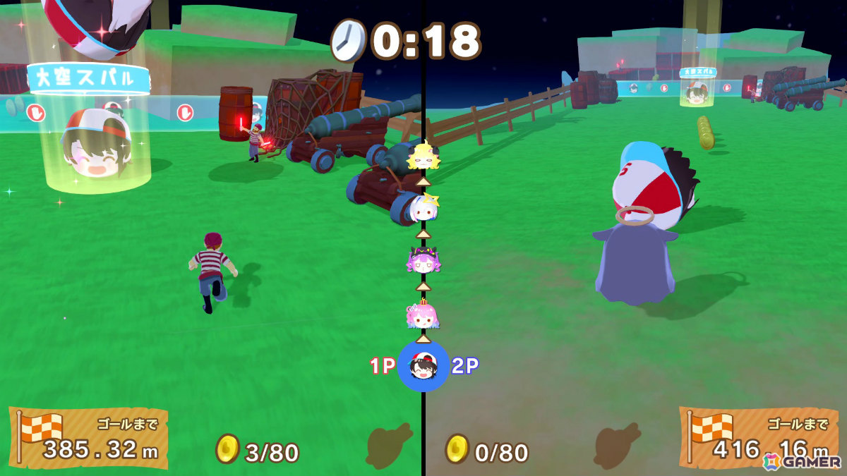 「ホロライブごろごろマウンテン」Steam版が画面分割によるオフライン2人対戦に対応！「秘密結社holoX」「ReGLOSS＆FLOW GLOW」とのコラボDLCも配信の画像