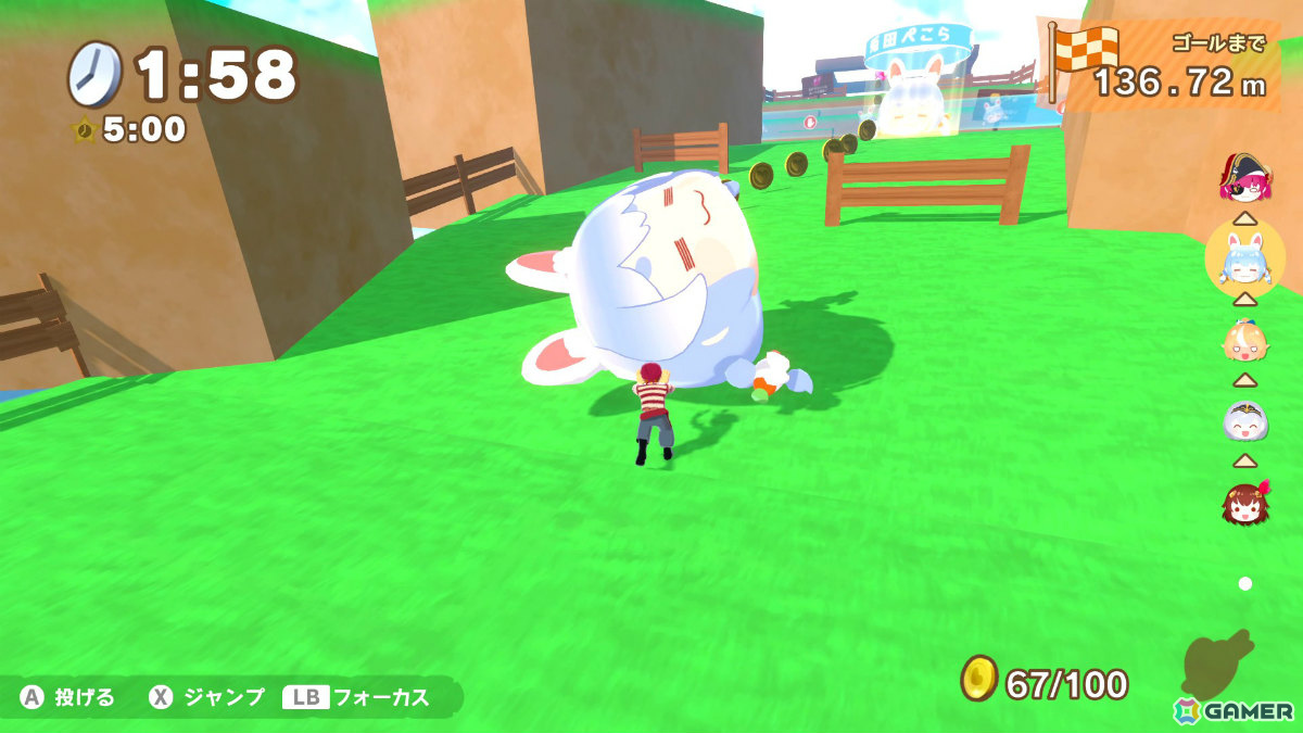 「ホロライブごろごろマウンテン」Steam版が画面分割によるオフライン2人対戦に対応！「秘密結社holoX」「ReGLOSS＆FLOW GLOW」とのコラボDLCも配信の画像5