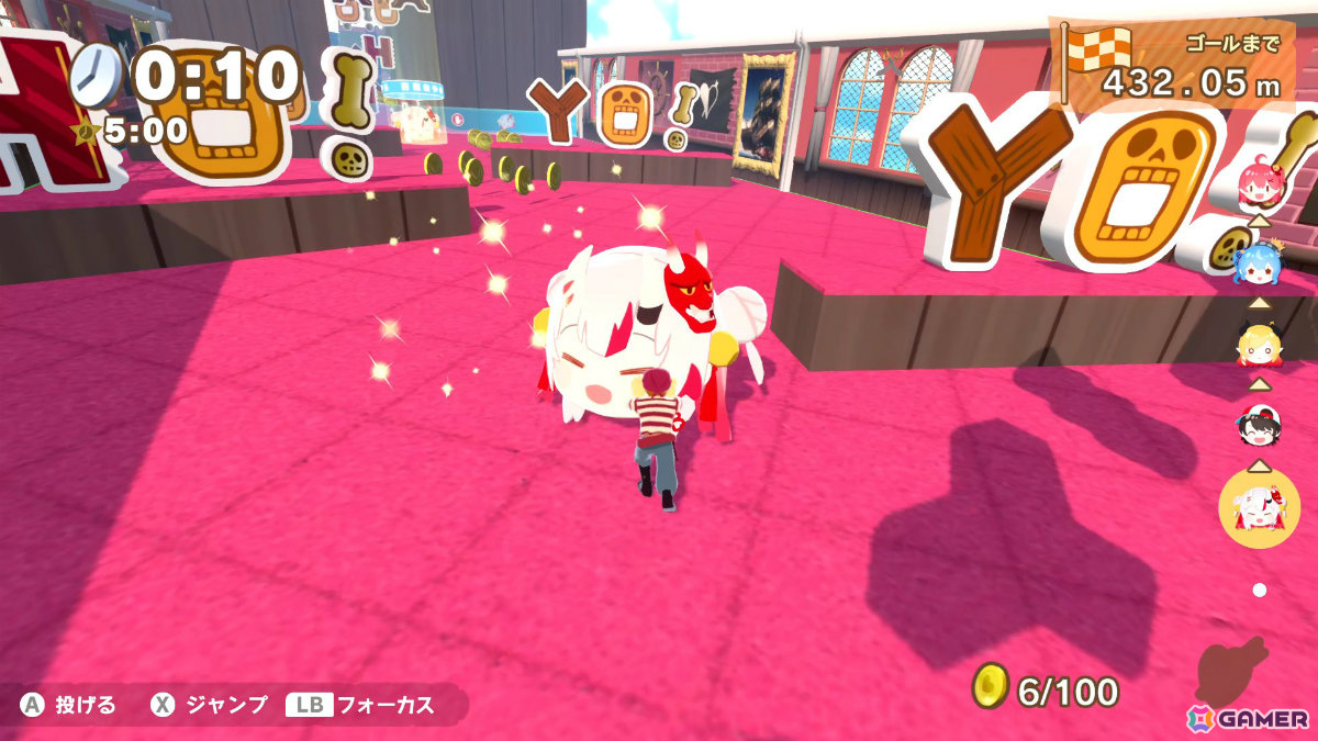 「ホロライブごろごろマウンテン」Steam版が画面分割によるオフライン2人対戦に対応！「秘密結社holoX」「ReGLOSS＆FLOW GLOW」とのコラボDLCも配信の画像7