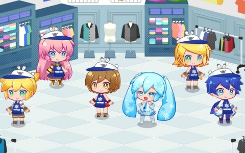 「初音ミク ロジックペイントS＋」雪ミクのコスチュームや限定ルームアイテム、スペシャルパズルなどを収録した有料追加コンテンツ「雪ミク スカイタウン」が配信！