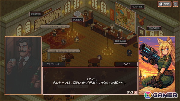 ギルド運営SRPG「異世界冒険者ギルド」の早期アクセスがSteamにてスタート！ローグライトやビルド構築などが組み合わさった育成要素が楽しめるの画像4