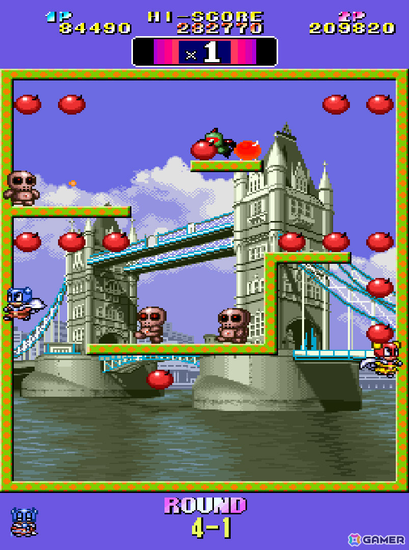 爆弾回収アクション「ボンジャックツイン」がアーケードアーカイブス／アーケードアーカイブス2で1月15日に配信！の画像3