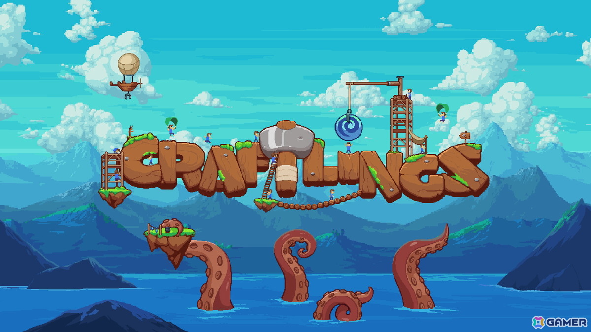 小さき者たちを導くドット絵コロニーシム「Craftlings」がSteamで1月16日に配信！ウィッシュリスト登録数は14万件を突破の画像