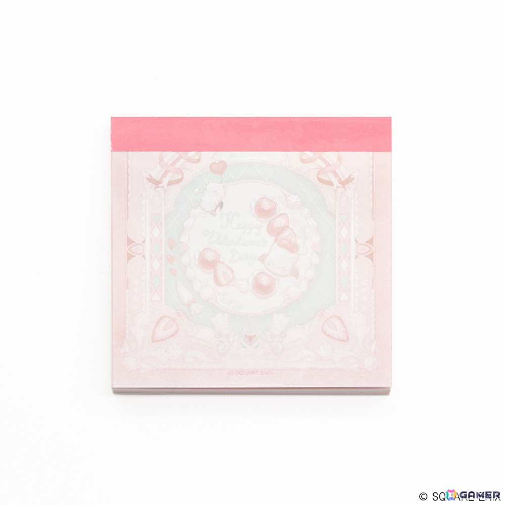 「ファイナルファンタジーXIV」より「ヴァレンティオンデー」モチーフのアーモンドチョコレートやハンカチ、メモ帳が登場！の画像