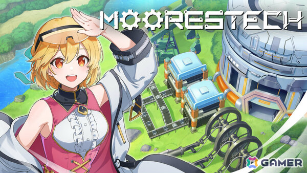 歯車で工場を動かす自動化工場シム×アニメ調RPG「moorestech」のSteamページ＆アナウンストレーラーが公開！の画像1