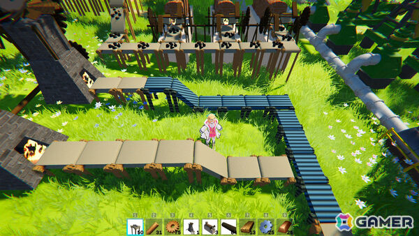 歯車で工場を動かす自動化工場シム×アニメ調RPG「moorestech」のSteamページ＆アナウンストレーラーが公開！の画像