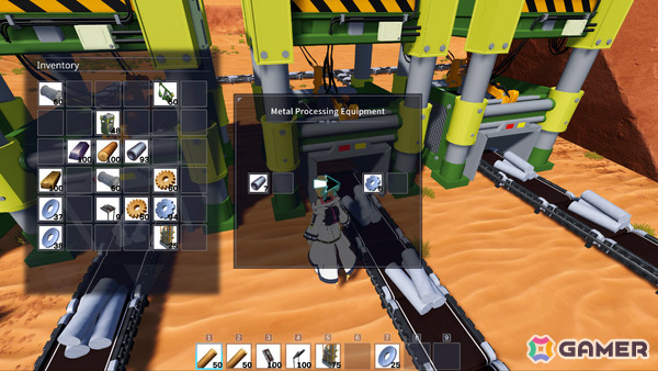 歯車で工場を動かす自動化工場シム×アニメ調RPG「moorestech」のSteamページ＆アナウンストレーラーが公開！の画像