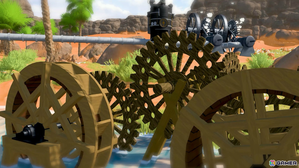 歯車で工場を動かす自動化工場シム×アニメ調RPG「moorestech」のSteamページ＆アナウンストレーラーが公開！の画像