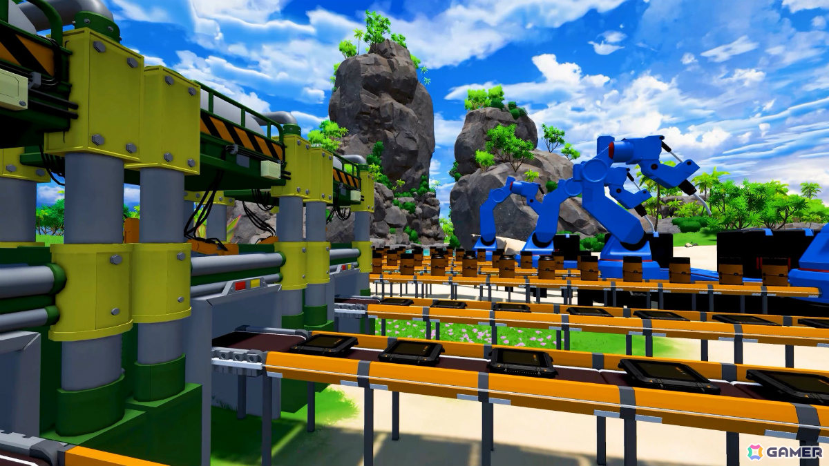 歯車で工場を動かす自動化工場シム×アニメ調RPG「moorestech」のSteamページ＆アナウンストレーラーが公開！の画像