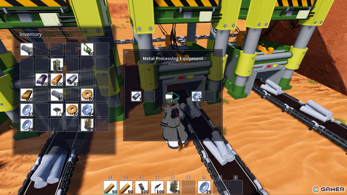 歯車で工場を動かす自動化工場シム×アニメ調RPG「moorestech」のSteamページ＆アナウンストレーラーが公開！の画像7