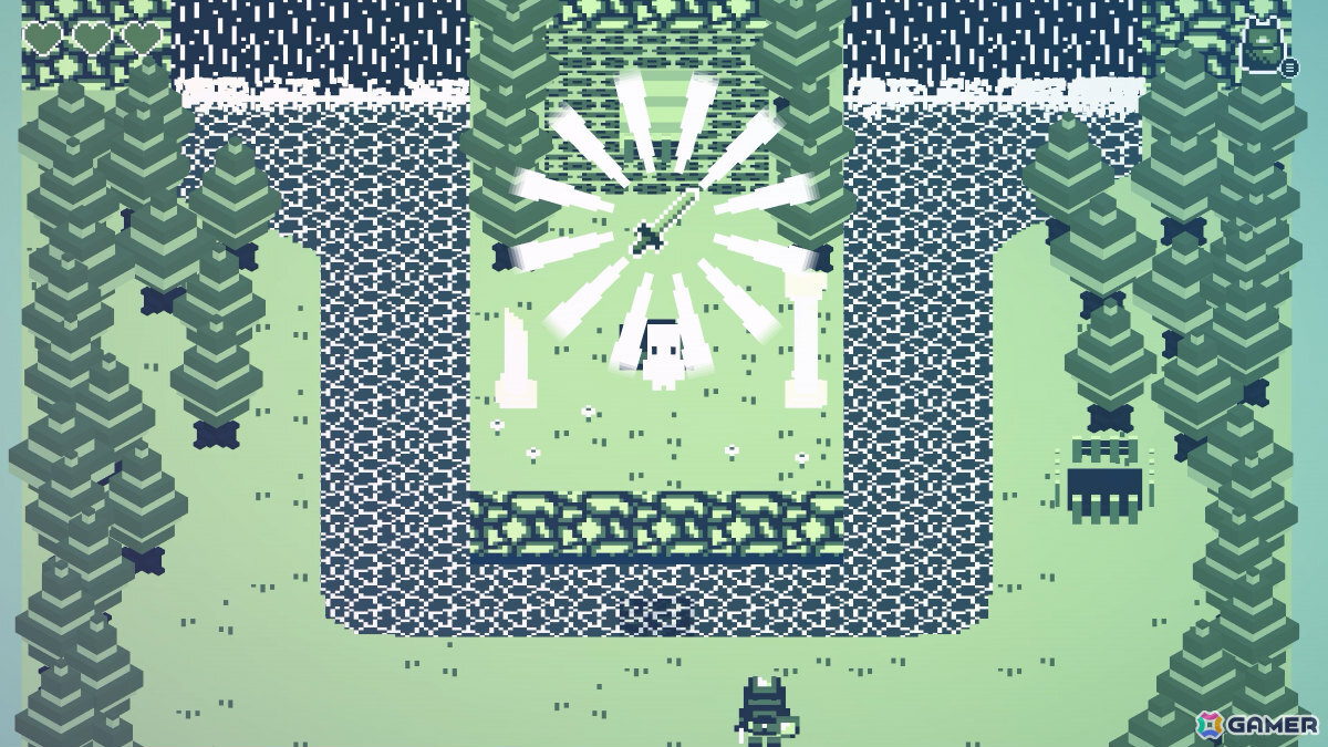 視点を操り“みえている世界”を変化させるパズルアクションRPG「カセットボーイ」が配信！消える障害物や現れる道を駆使して消えた月の謎に迫ろうの画像3