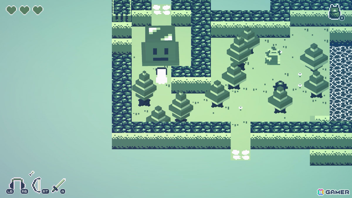 視点を操り“みえている世界”を変化させるパズルアクションRPG「カセットボーイ」が配信！消える障害物や現れる道を駆使して消えた月の謎に迫ろうの画像4