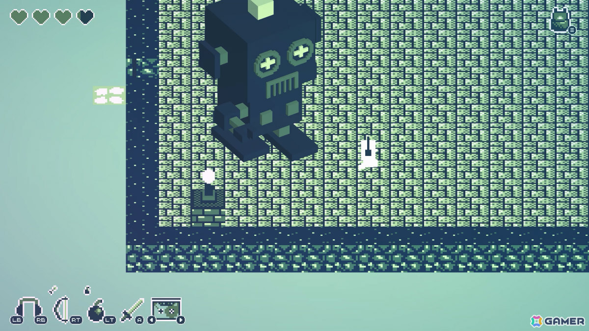 視点を操り“みえている世界”を変化させるパズルアクションRPG「カセットボーイ」が配信！消える障害物や現れる道を駆使して消えた月の謎に迫ろうの画像5