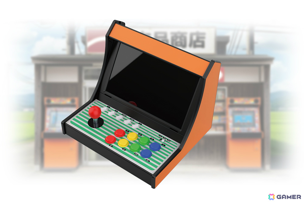 Switch 2/Switch用アーケード筐体型コントローラー「アケつく」の発売日が1月22日に決定！の画像