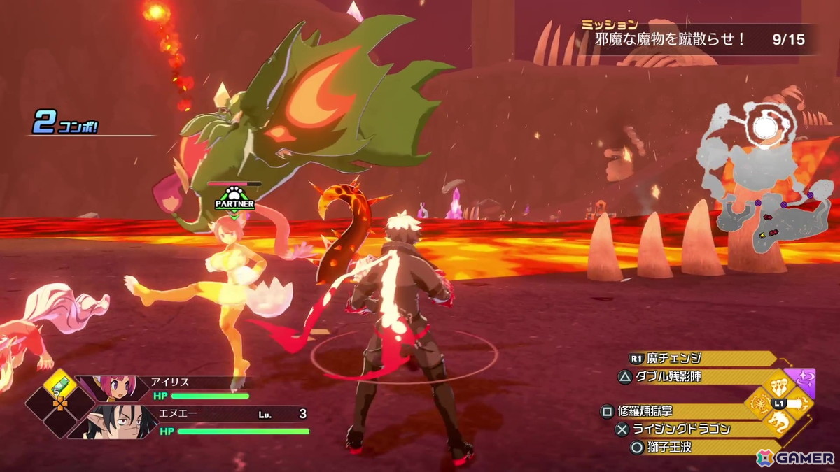 アクションRPG「凶乱マカイズム」主人公たちの相棒であり武器にもなる「従魔」システムの詳細が公開！強力な技を放つ「魔チェンジ技」もの画像