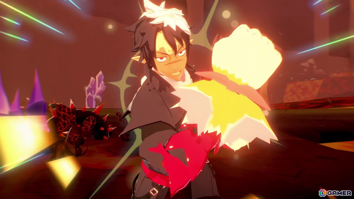 魔チェンジ時にはエヌエーの能力が上昇！