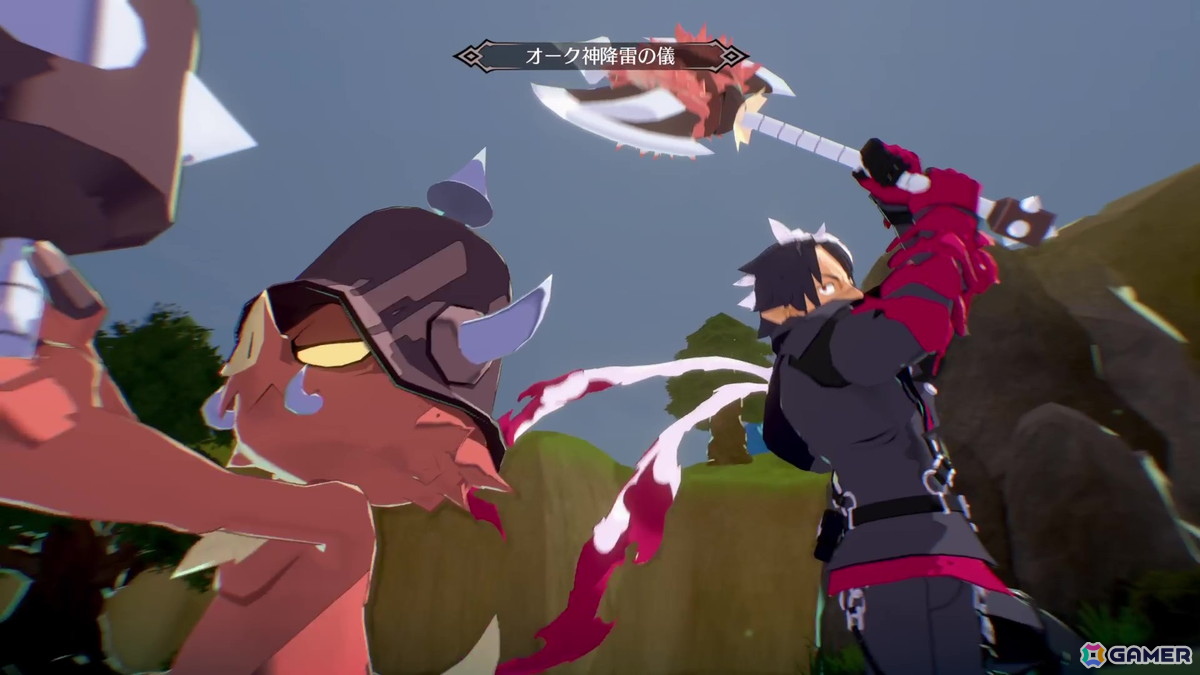 アクションRPG「凶乱マカイズム」主人公たちの相棒であり武器にもなる「従魔」システムの詳細が公開！強力な技を放つ「魔チェンジ技」もの画像