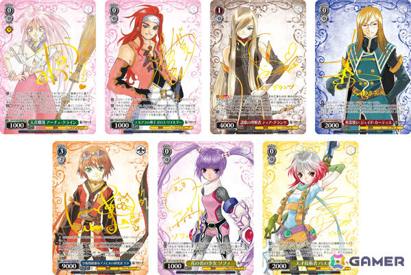 「ヴァイスシュヴァルツ」トライアルデッキ＆ブースターパック「テイルズ オブ」シリーズが1月16日に発売！の画像3